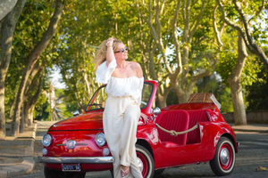 Roma in Fiat Jolly: tour privato in auto d'epoca con foto