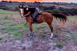 Rome: Lake Martignano Horseback Ride on a Private Estate