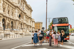 Rom på egen hånd: Bustransfer fra Civitavecchia