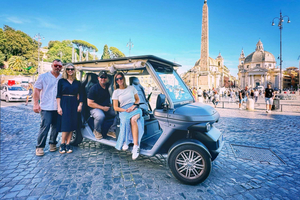 Rome Private Guided City Highlights Tour by Golf Cart