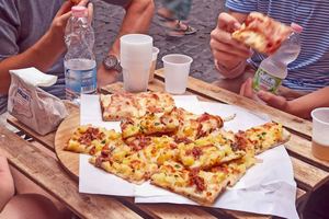 Rom: Street Food Tour durch das Trastevere-Viertel mit Sightseeing
