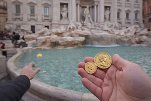 Trevi Fountain: Access for the Ritual with Imperial Coins and Audioguide