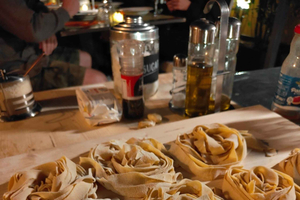 Vatican Pasta Class with wine and tiramisù