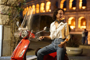 Roma: experiencia nocturna en Vespa con Aperol Spritz y fotos