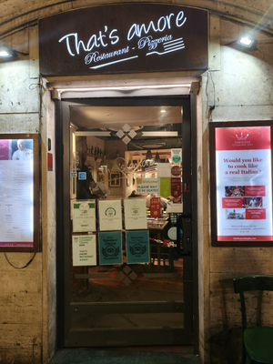 That's Amore Restaurant - Via degli Avignonesi