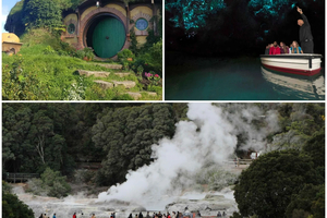 Auckland: Hobbiton, Rotorua, Waiotapu i Waitomo - 3-dniowa wycieczka