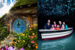 Excursión de 2 días a Hobbiton, Waitomo, Rotorua y Taupo desde Auckland
