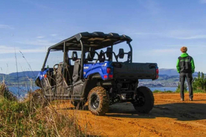 Passeio guiado de buggy no Monte Ngongotahā
