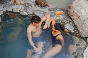 Polynesian Spa Rotorua: Sky View privata pooler