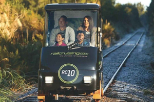 Rotorua Railcruising: Self-Drive Rail Car with Audio Guide