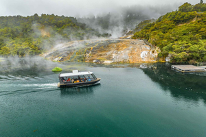 Taupo: Orakei Korako Geothermal Park and Cave Entry Ticket