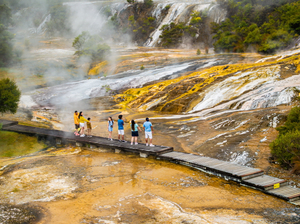 Orakei Korako Cave and Thermal Park