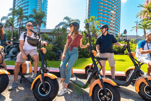 Coronado: passeio de scooter guiado por GPS e balsa de ida e volta