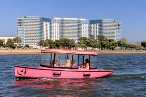 Electric Pink Boat Rental