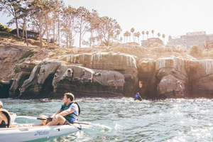 La Jolla: Sea Cave Kayaking Tour with Guide