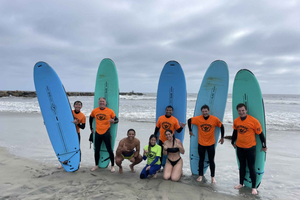 Oceanside: 2 timers surfundervisning med instruktør