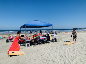 Beach Day Setup