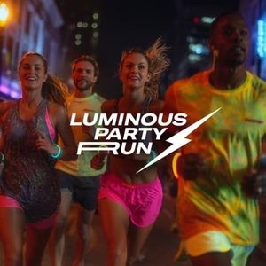 Luminous Party Run: Träffa nya människor under ett neonupplyst nattlopp