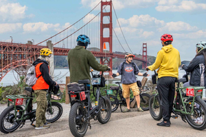 Golden Gate Bridge: begeleide tour op elektrische fiets naar Sausalito