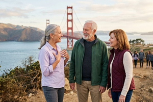Private Heritage Walk by Golden Gate in San Francisco