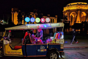 Private San Francisco Sunset or Night Tour Lucky Tuk Tuk (max 6)