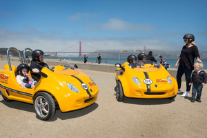 San Francisco: 3-Hour Early Bird GoCar Tour
