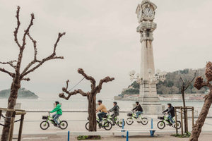 San Sebastian: Passeio guiado de E-Bike
