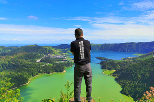 São Miguel West: Sete Cidades en Fogo Tour met lunch