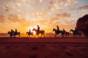 Al-Ula: Ridetur gennem Wadi Al-Fann
