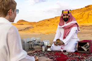 AlUla: Private Desert Kashta, Coffee Workshop & Sunset