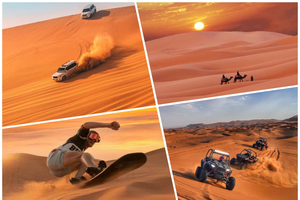 Doha : safari dans le désert, quad, balade à dos de chameau, sandboard