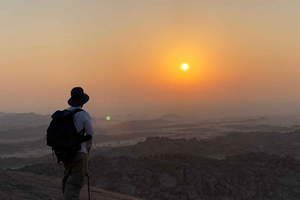 Jeddah: Guidad vandring på Moon Mountain med snacks