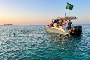 Jubail: Guidet eventyrtur med dykking og snorkling på øya