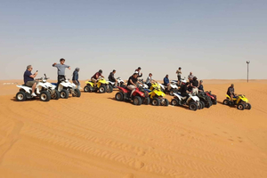 Riyadh: Desert Quad Bike Experience with Transfer