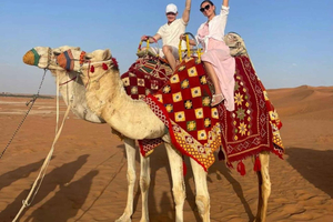 Riade: Excursão matinal de Safari no Deserto com passeio de camelo e ATV