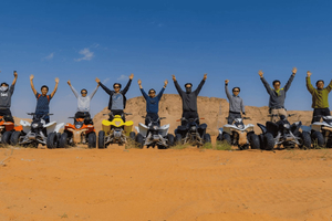 Riyadh: Private Red Sand Dunes Quad Biking and Camel Ride