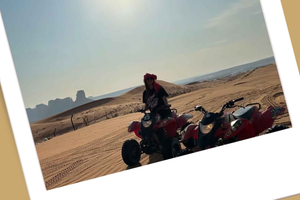 Riyad : balade à dos de chameau dans les dunes et quad