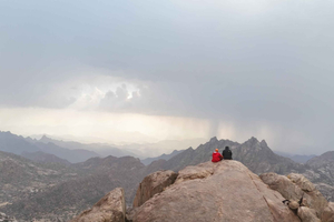 Äventyr till toppen av Taif Granite Mountain