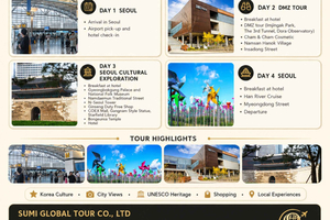 4-Day Guided Tour with DMZ, Palace, and Cruise