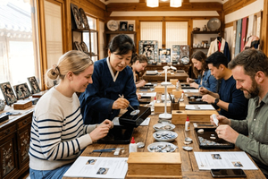 Private Tour durch Seoul mit Kunst- und Kochkurs-Entdeckung