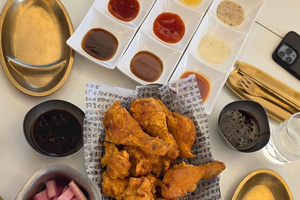 Chimaek-Kurs mit koreanischem Brathähnchen und Getränk
