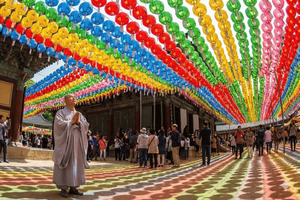 culturele wandeltour met gids door Insadong en Jogye Temple