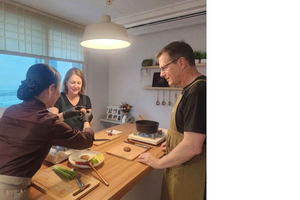 Kochkurs für koreanisches Tempel-Essen in Itaewon