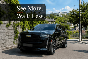 Privat tur i lyxig SUV | Minimal promenad och komfort