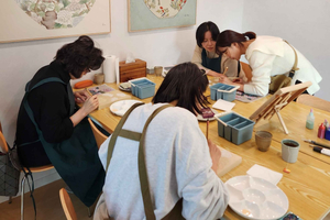 Minhwa Painting Workshop in Itaewon