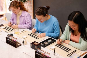 Myeongdong :workshop parelmoeren juwelen