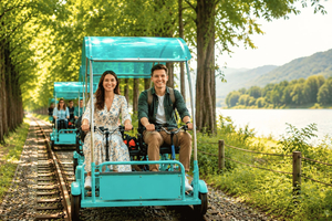 Dagsomvisning til Nami-øya og Gangchon Rail Bike fra Seoul