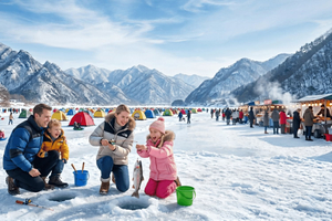 Pyeongchang IJsvisfestival dagtour vanuit Seoel