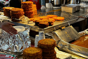 Mercado Geangjang de Seul, passeio gastronômico guiado com chef local
