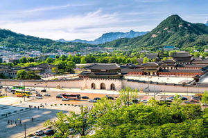 Pakke med omvisning til fots i Seoul med fransktalende guide